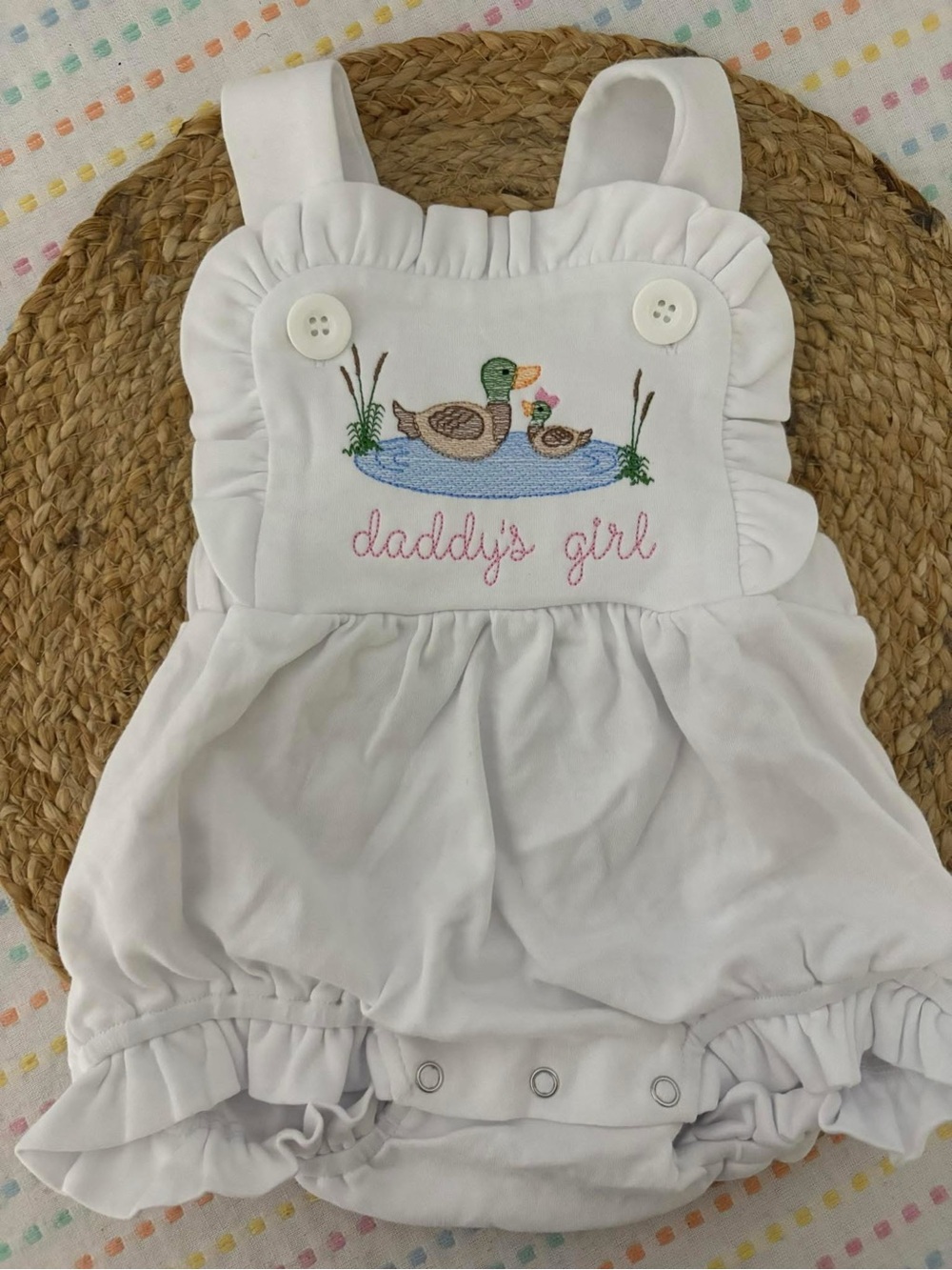 Fathers Day Embroidered Bubble- this is NOT TBBC